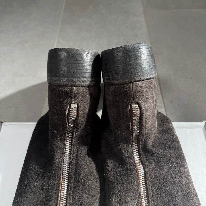 Guidi 788Z Pony Hair Suede Back Zip Boots