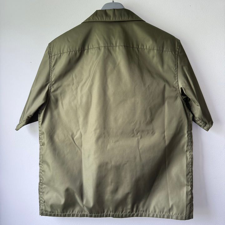 Prada SS2024 Re-Nylon Short-Sleeved Cargo Safari Shirt