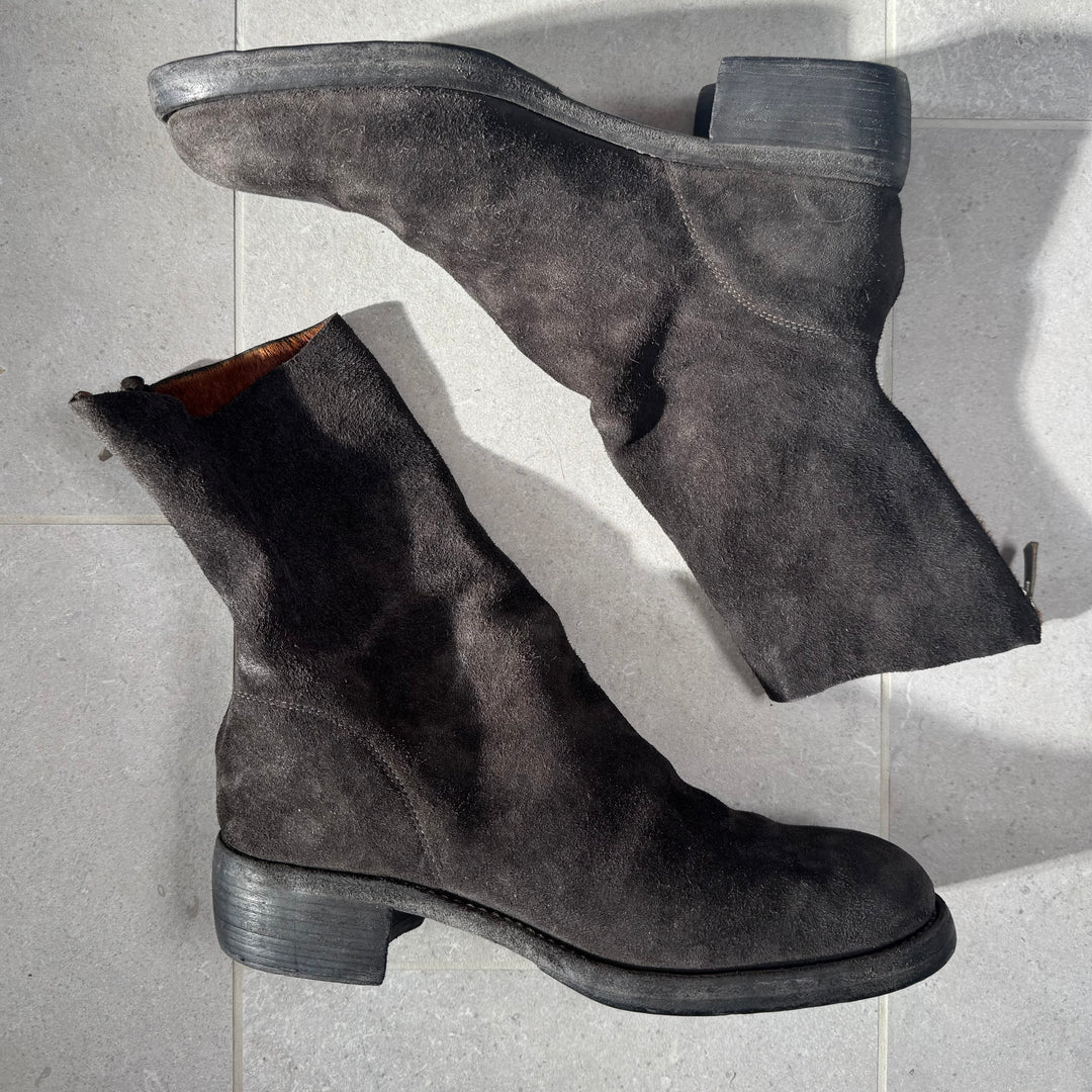Guidi 788Z Pony Hair Suede Back Zip Boots