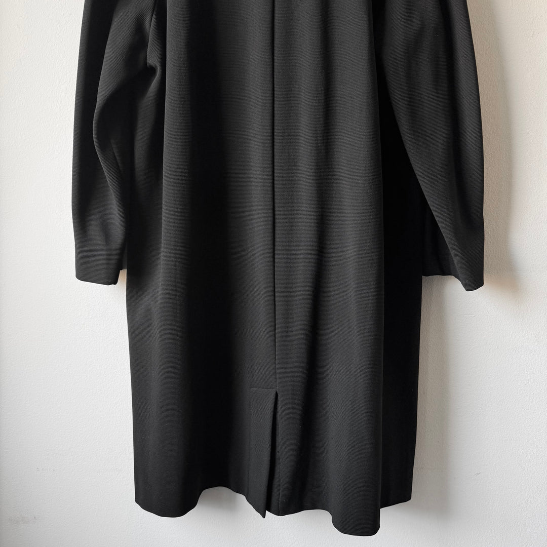 Helmut Lang 1987 Black Car Coat