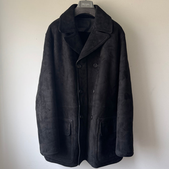 Prada 90´s Double Breasted Shearling Coat