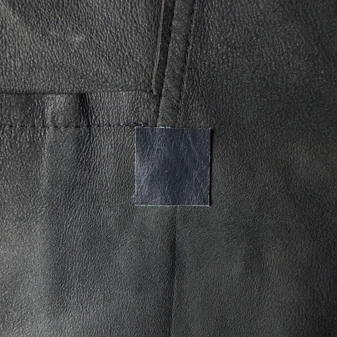 Prada 2000’s Mainline Cropped Leather Moto Jacket