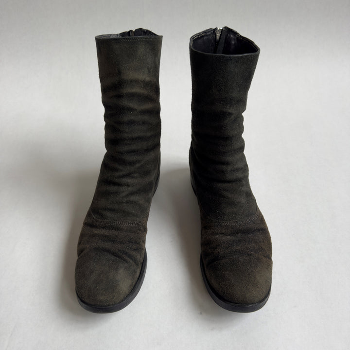 Guidi 311 Dust Suede Backzip Boots
