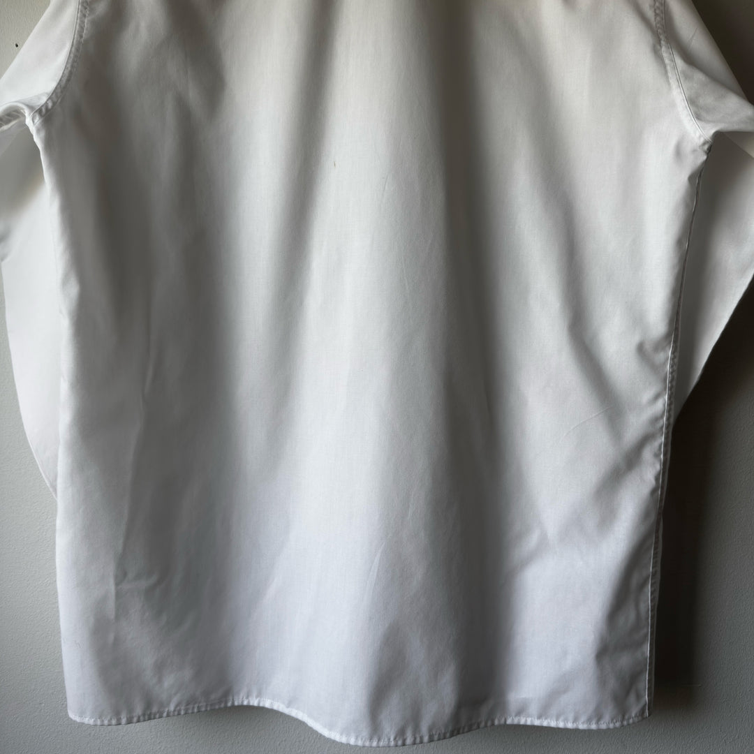 SS1999 Martin Margiela Artisanal Tromp L'oeil White Cotton Button-Up Shirt