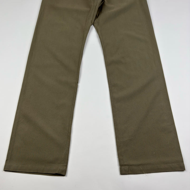 AW2007 Martin Margiela Army Green Wool/Cotton McQueen Pants