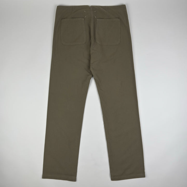 AW2007 Martin Margiela Army Green Wool/Cotton McQueen Pants