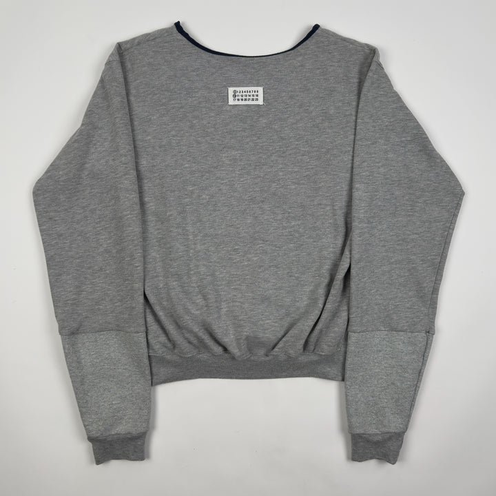 AW2005 Martin Margiela Artisanal Reversible College Sweater