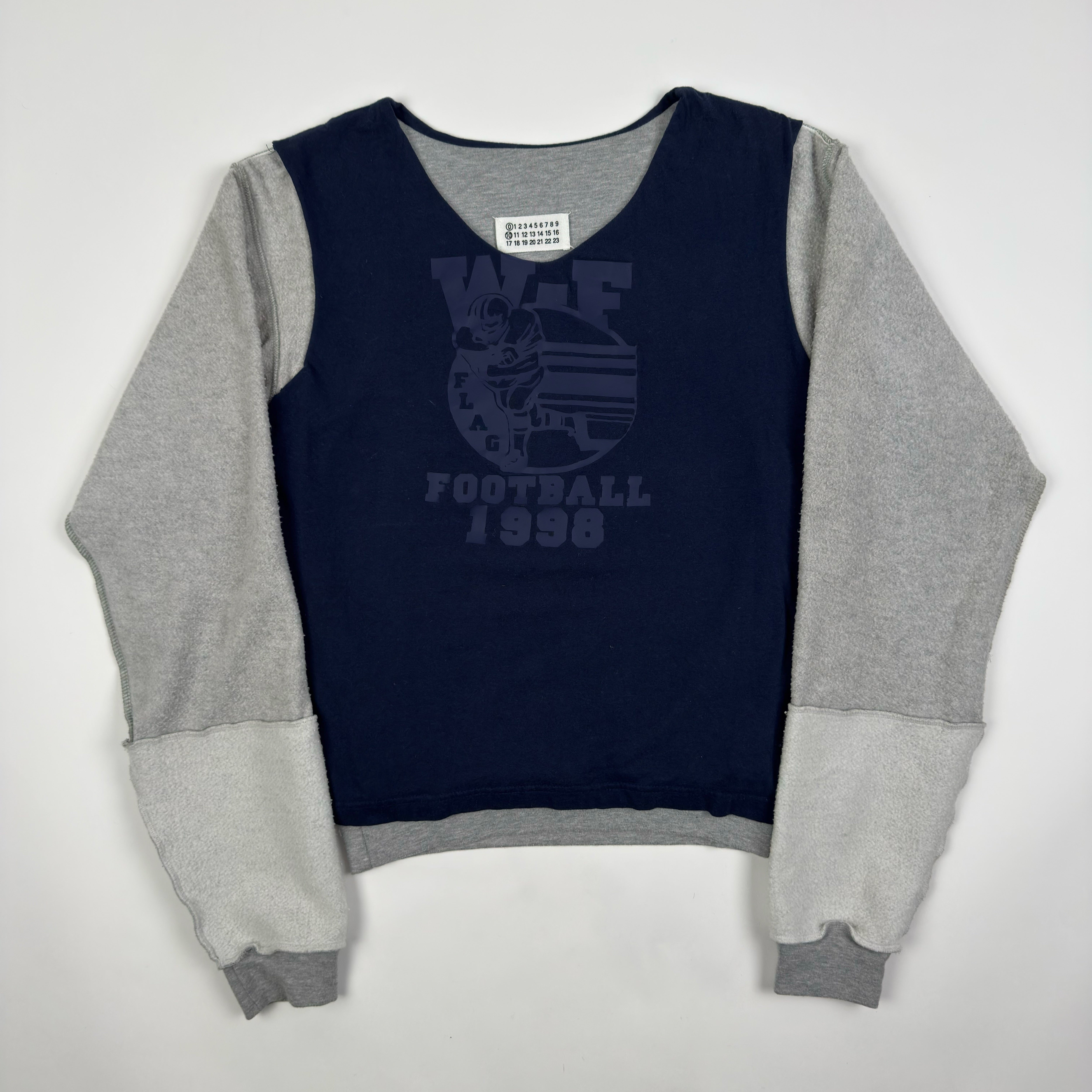 AW2005 Martin Margiela Artisanal Reversible College Sweater