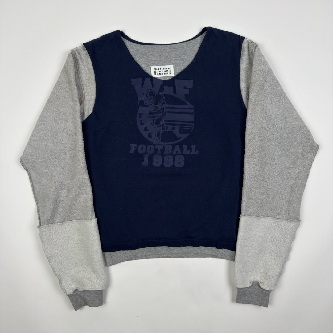 AW2005 Martin Margiela Artisanal Reversible College Sweater