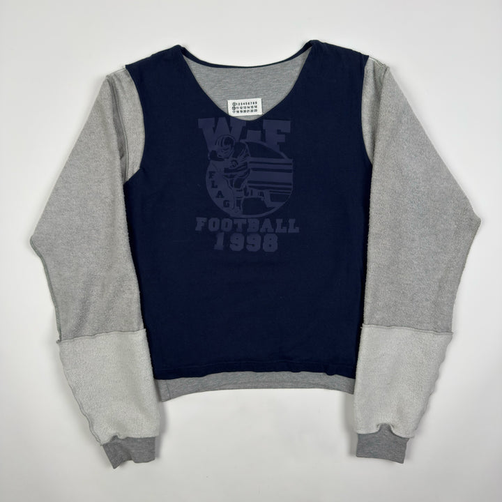 AW2005 Martin Margiela Artisanal Reversible College Sweater